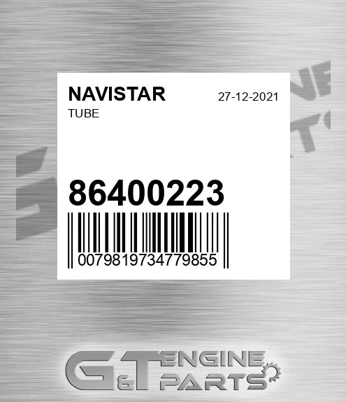 86400223 Tube