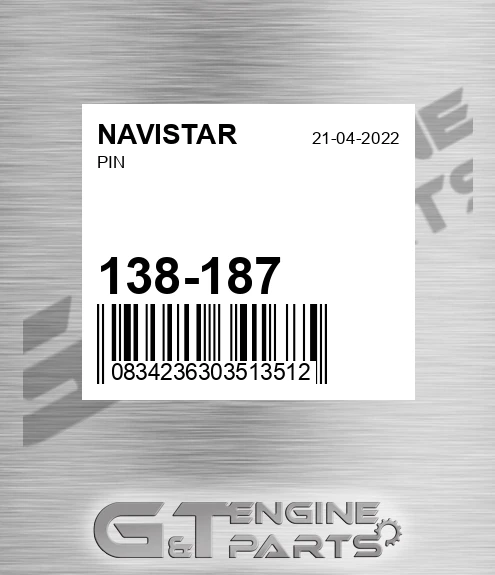 138-187 Pin for NAVISTAR