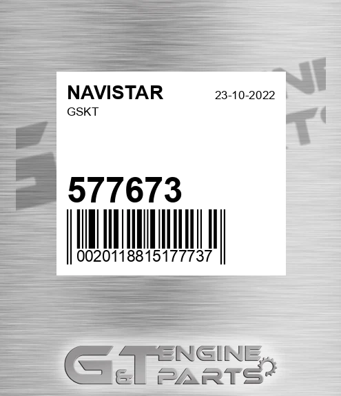 577673 NAVISTAR Gskt
