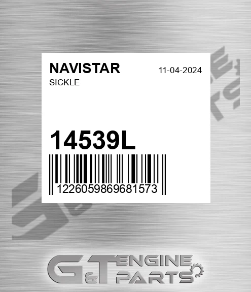 14539L Sickle for NAVISTAR