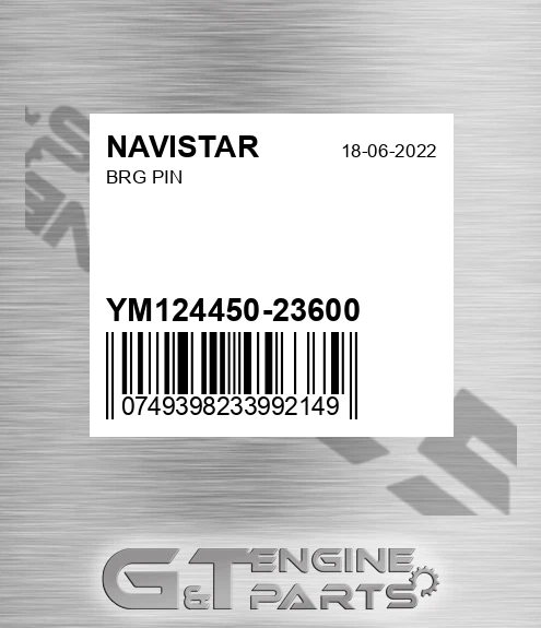YM124450-23600 Brg Pin