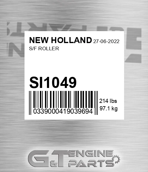 SI1049 S/f Roller