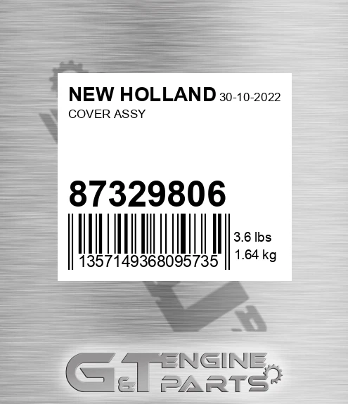 87329806 Cover Assy