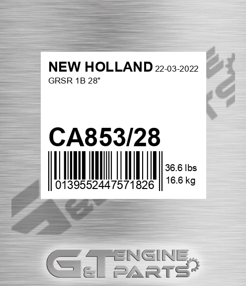 CA853/28 Grsr 1b 28" for NEW HOLLAND