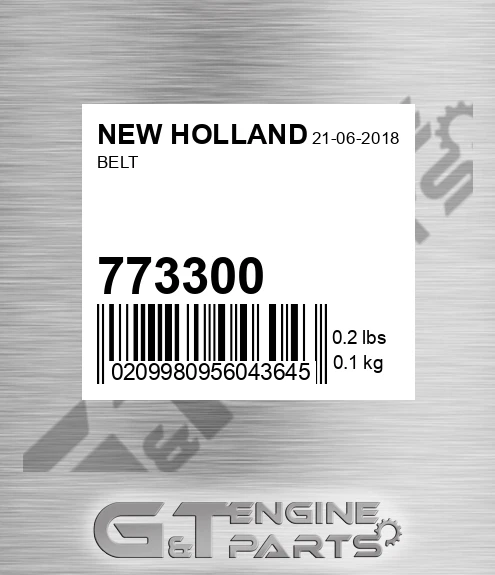 773300 Belt