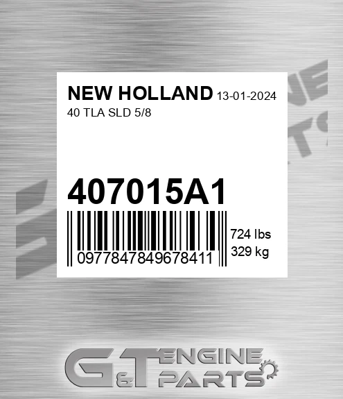 407015A1 40 Tla Sld 5/8