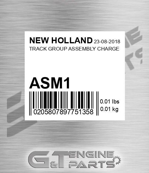 ASM1 Track Group Assembly Charge