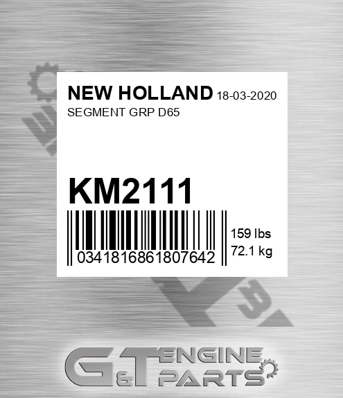 KM2111 Segment Grp D65