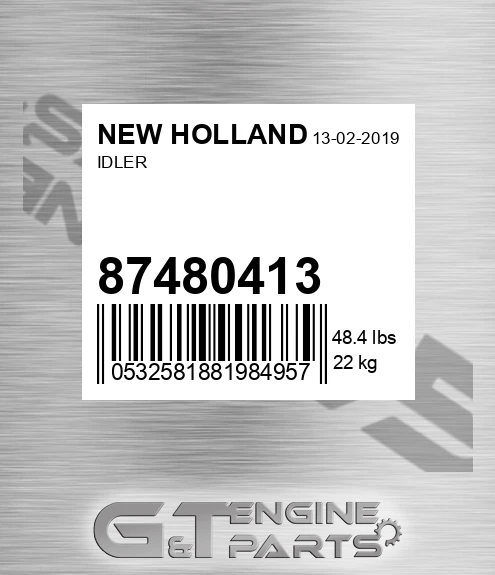 87480413 Idler