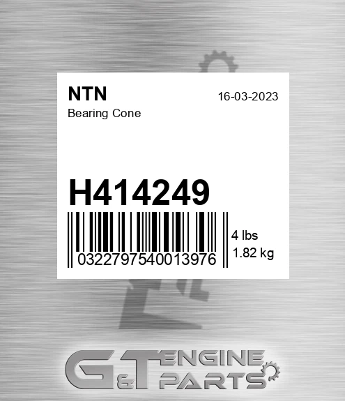 H414249 Bearing Cone for NTN