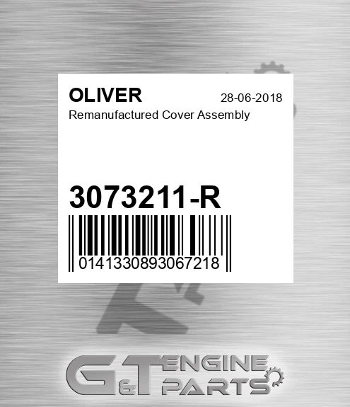 3073211-R Remanufactured Cover Assembly