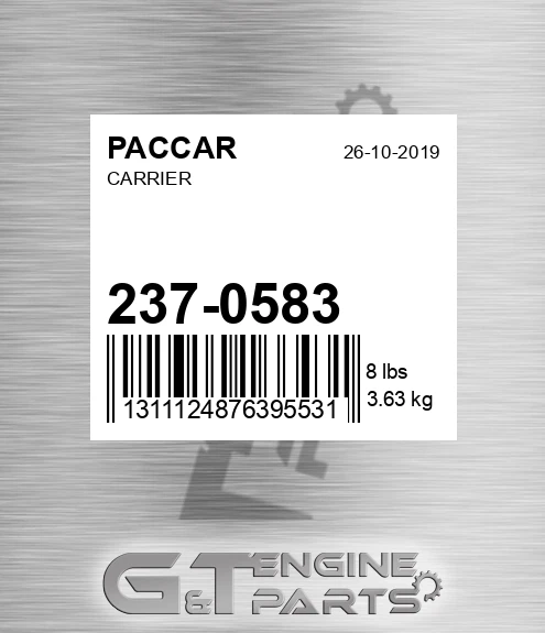 237-0583 PACCAR Carrier