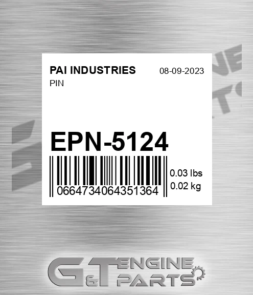EPN-5124 Pin
