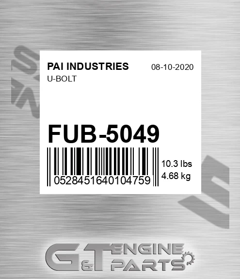 FUB-5049 U-bolt