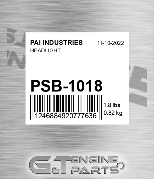 PSB-1018 Headlight