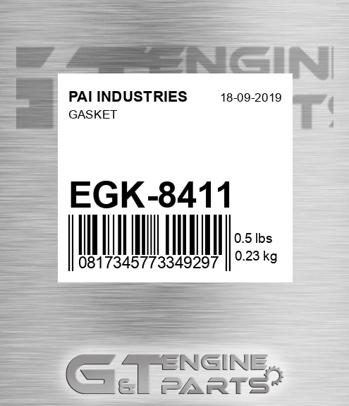 EGK-8411 Gasket