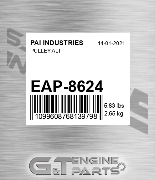 EAP-8624 Pulley,alt
