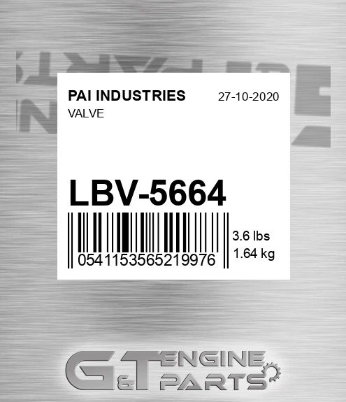 LBV-5664 Valve