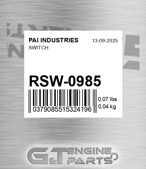 RSW-0985 Switch
