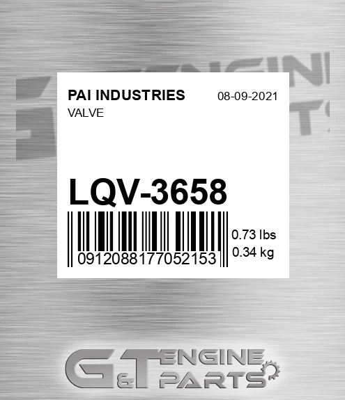 LQV-3658 Valve
