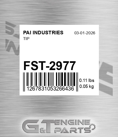 FST-2977 Tip