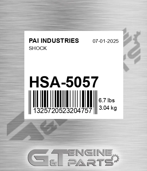 HSA-5057 Shock
