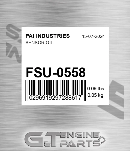 FSU-0558 Sensor,oil