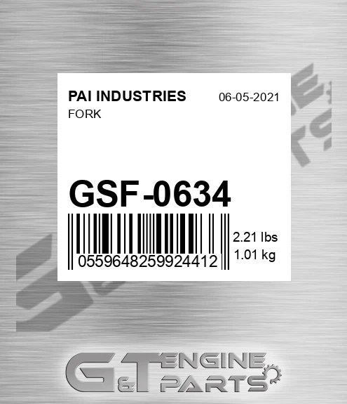 GSF-0634 Fork