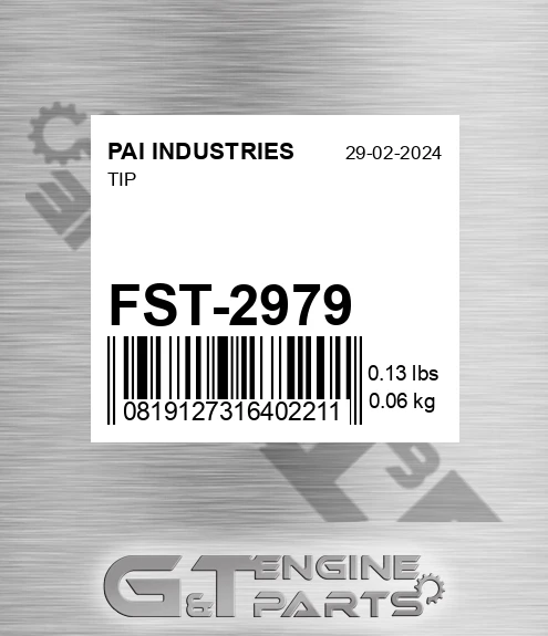 FST-2979 Tip