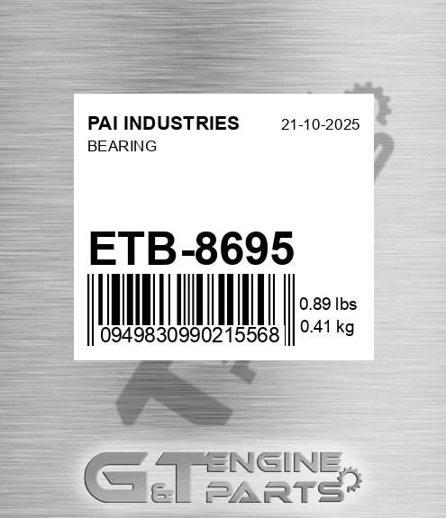 ETB-8695 Bearing