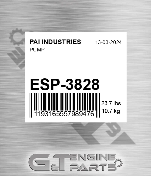 ESP-3828 Pump