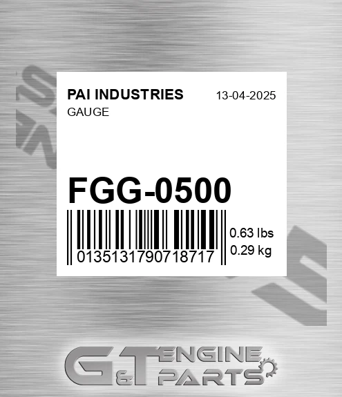 FGG-0500 Gauge