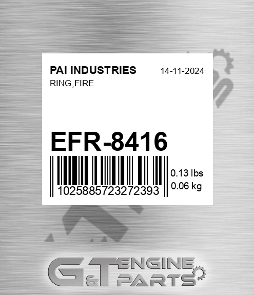 EFR-8416 Ring,fire