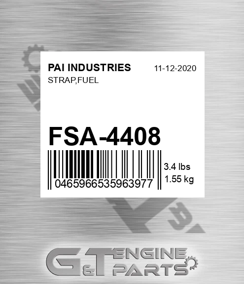 FSA-4408 Strap,fuel