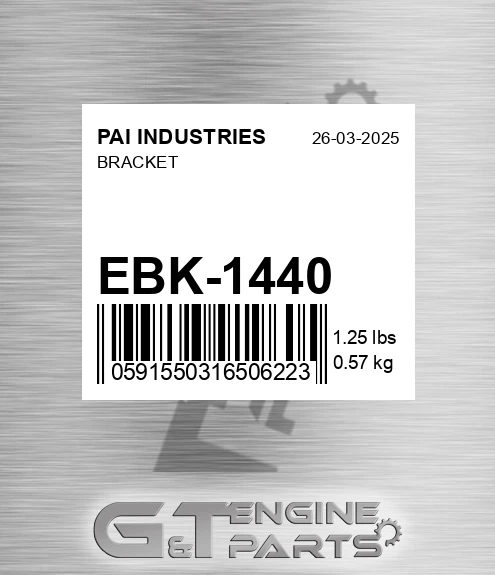 EBK-1440 Bracket