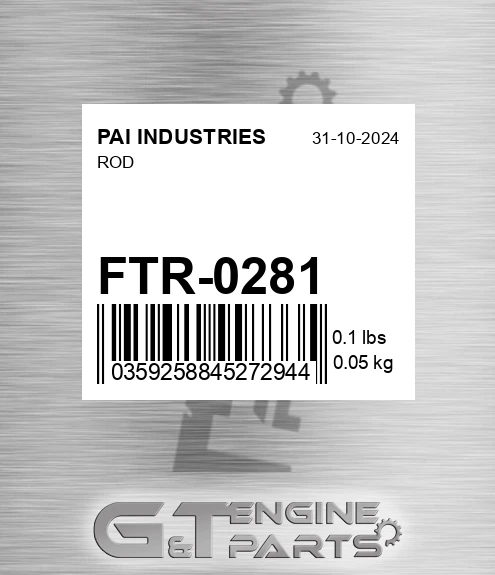 FTR-0281 Rod
