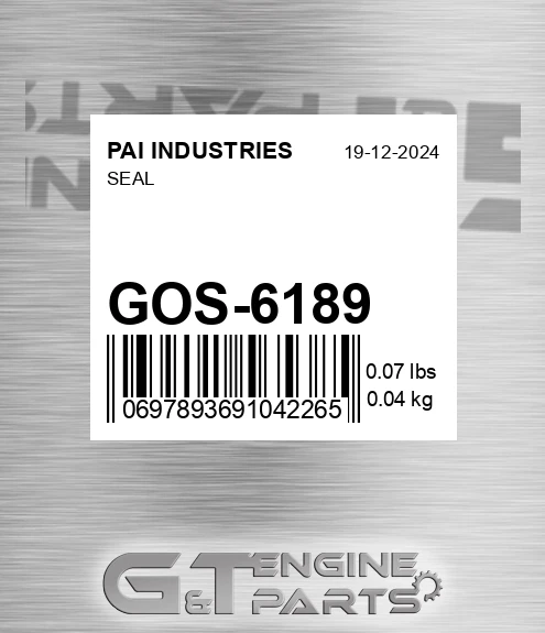 GOS-6189 Seal