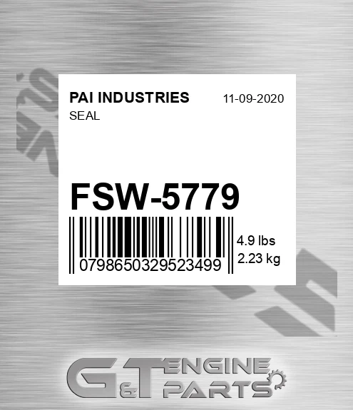 FSW-5779 Seal