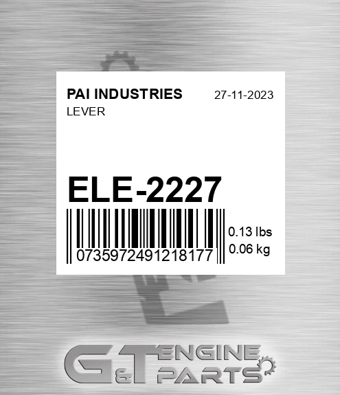 ELE-2227 Lever