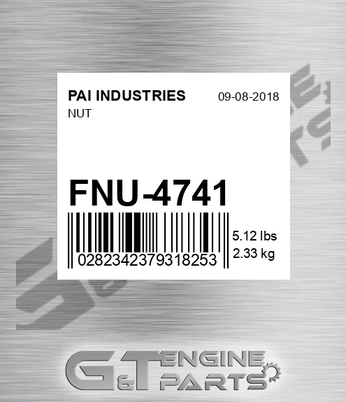 FNU-4741 Nut