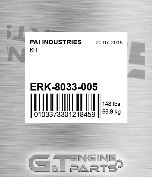 ERK-8033-005 Kit for PAI INDUSTRIES