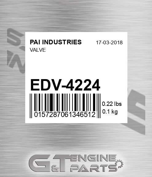 EDV-4224 Valve