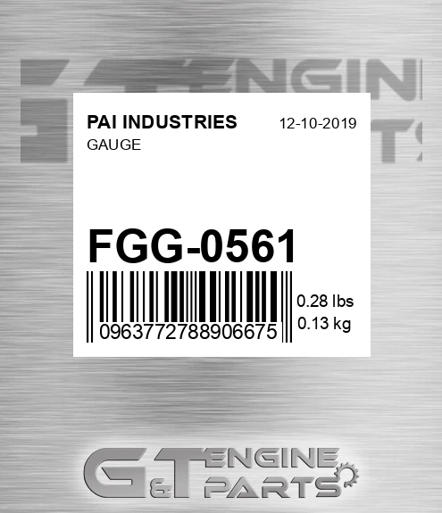 FGG-0561 Gauge