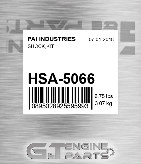 HSA-5066 Shock,kit