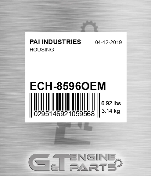 ECH-8596OEM Housing