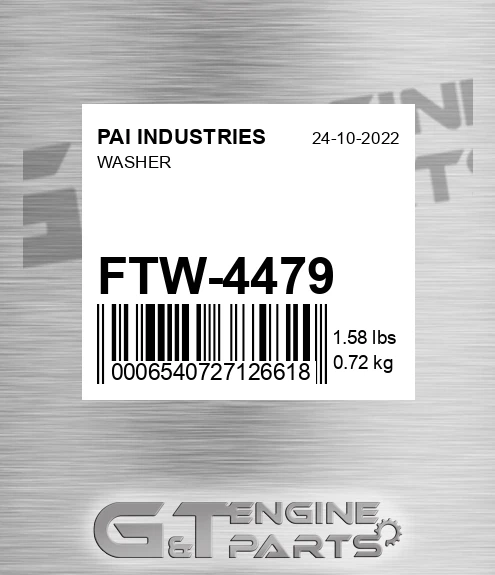 FTW-4479 Washer