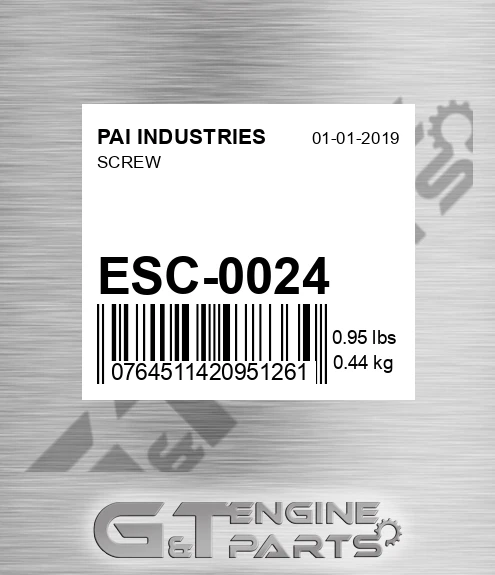 ESC-0024 Screw