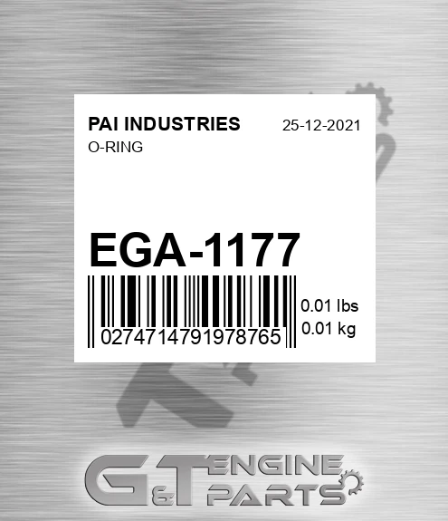 EGA-1177 O-ring