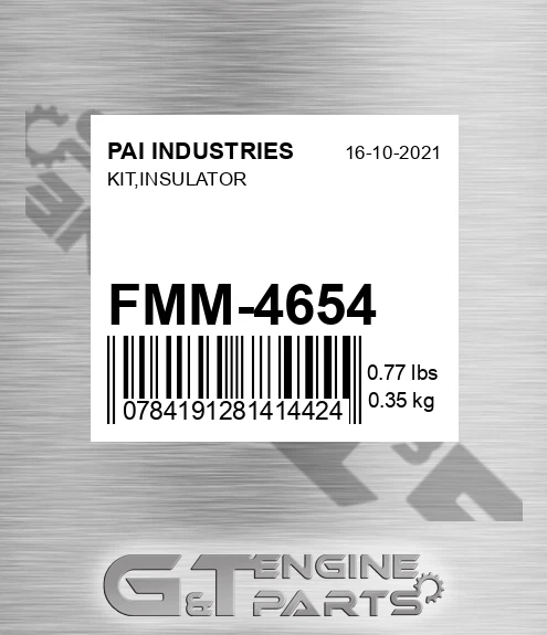 FMM-4654 Kit,insulator