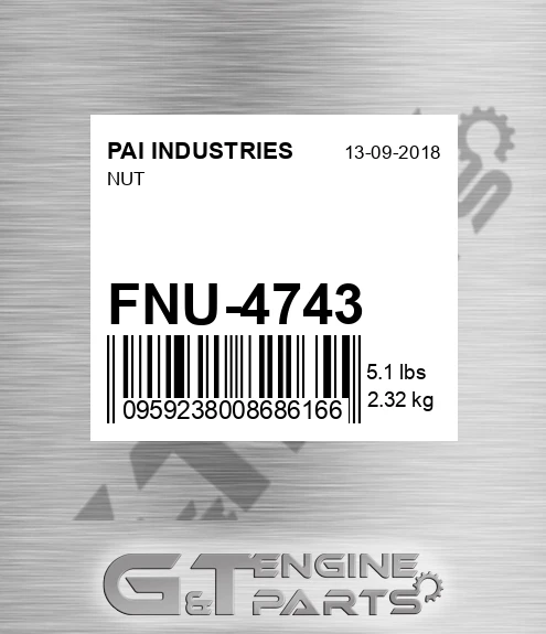 FNU-4743 Nut